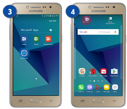 Galaxy J2 Prime - ¿Cómo y para qué eliminar aplicaciones?