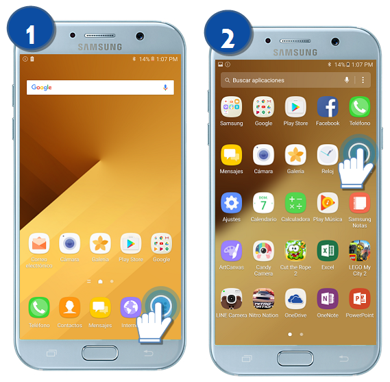 Galaxy A7 (2017) - ¿Cómo puedes añadir un contacto a favoritos?
