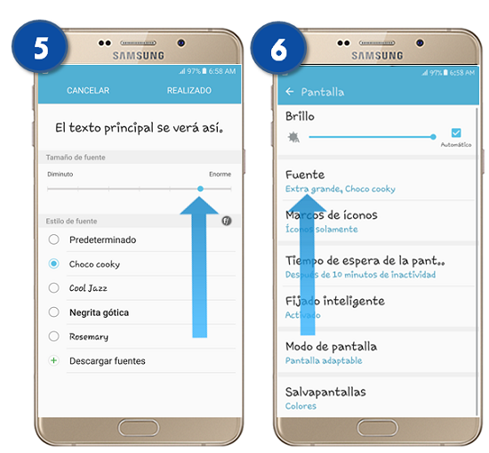 Galaxy A9 - ¿Cómo agregar o eliminar un widget?