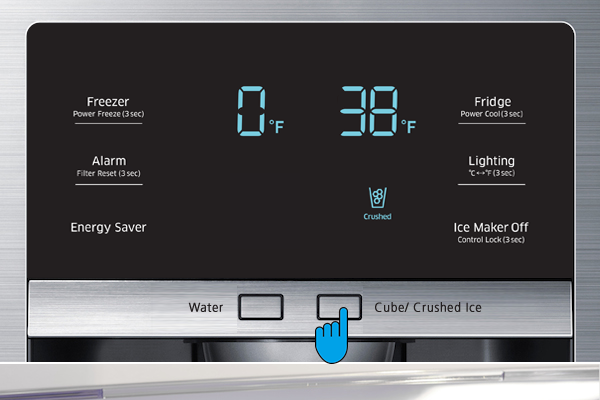Nevecón RF26J7500 - ¿Cómo usar el Dispensador de hielo?