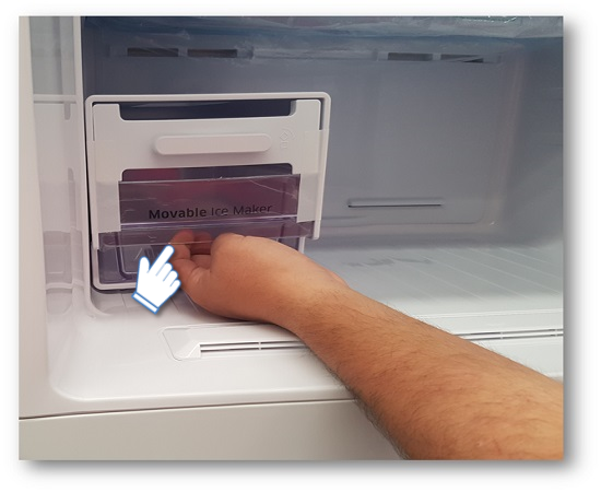Refrigerador RT53K6641SL - ¿Cómo abrir la cubierta de forma manual?