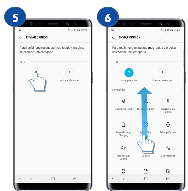 Galaxy Note8: ¿Cómo hacer una consulta desde Samsung Members?