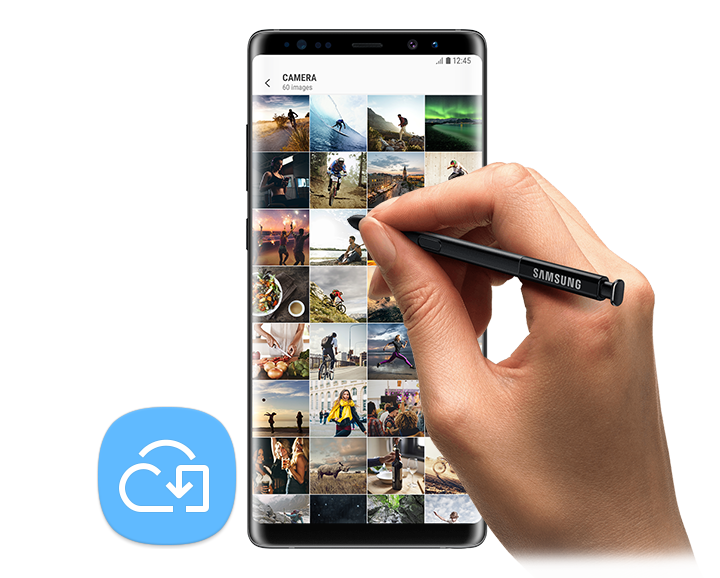 Galaxy Note8 - Galería de sincronización con Samsung Cloud