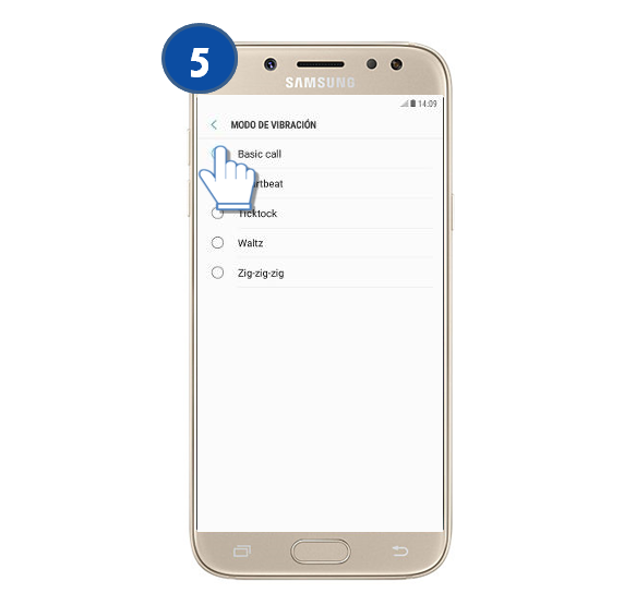 Galaxy J5 Pro - ¿Qué es y cómo cambiar el modo de vibración?