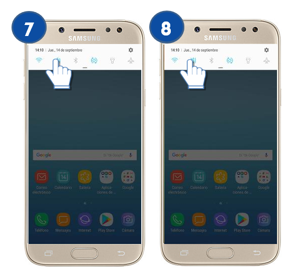 Galaxy J5 Pro - ¿Qué es y cómo cambiar el modo de sonido?