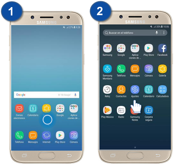 Galaxy J5 Pro - ¿Qué es y cómo usar la función Silenciar rápido?