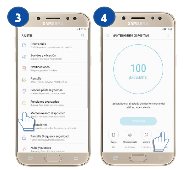 Galaxy J5 Pro - ¿Qué es y cómo usar la función Seguridad?