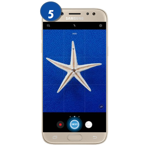 Galaxy J5 Pro - ¿Cómo activar la cuadrícula?