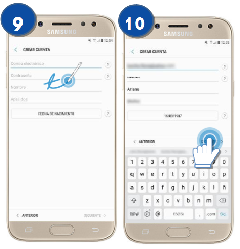 Galaxy J5 Pro - ¿Cómo agregar una cuenta Samsung?