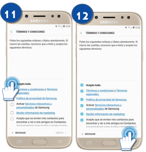 Galaxy J5 Pro - ¿Cómo agregar una cuenta Samsung?