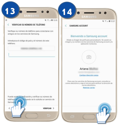 Galaxy J5 Pro - ¿Cómo agregar una cuenta Samsung?