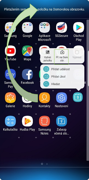 vytvoření zástupce