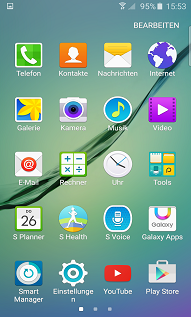 Wie kann ich die NFC-Funktion meines Galaxy S6 (edge) für Zahlungen verwenden?