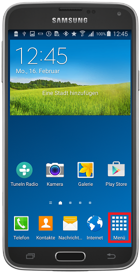 Wie richte ich die Aktivierungsgeste meiner Gear Fit ein