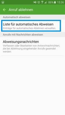 Wie Kann Ich Einen Anrufer Automatisch Blockieren Samsung Osterreich