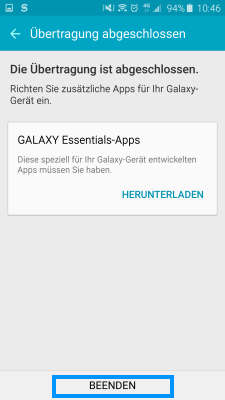 Wie übertrage ich Daten zwischen zwei Android-Geräten über Smart Switch