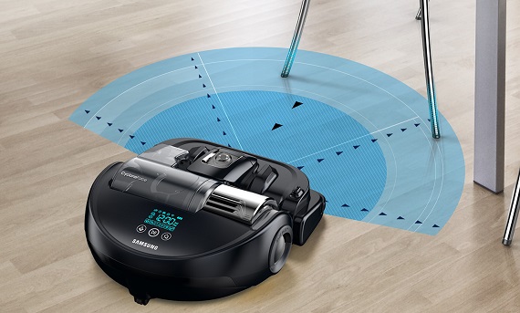 Samsung Saugroboter POWERbot VR9200, intelligente Raumnavigation