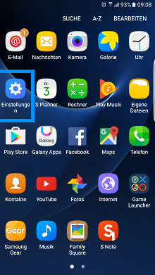 Always on Display  Funktion auf Samsung aktivieren, Schritt 1