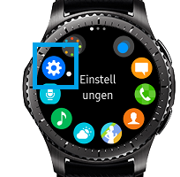 Samsung Gear S3 (classic/frontier), Vibrationseinstellung ändern