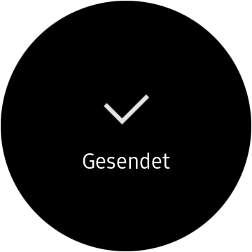 Medien zwischen Smartphone und Samsung Gear S3 übertragen, erfolgreich gesendet