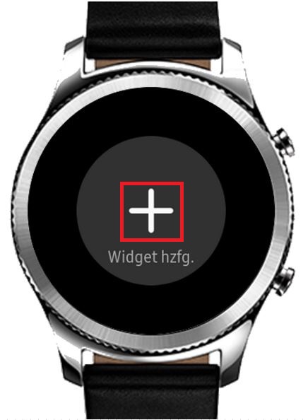 gear s3 frontier widgets