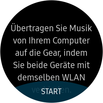 Musik von meinem iPhone auf meine Samsung Gear S2/S3 oder Gear Fit2 übertragen