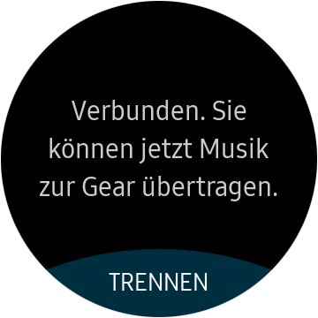 Wie kann ich Musik von meinem iPhone auf meine Samsung Gear S2/S3 oder Gear Fit2 übertragen?