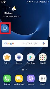 Samsung Smart View mit QLED Smart TV verwenden