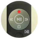 Samsung Smart TV, Aufnahmefunktion (PVR-Funktion), Ausstattung und Aufnahmefunktion (PVR) unter technische Daten, Play/Pause-Taste der 2017er und 2016er Serie