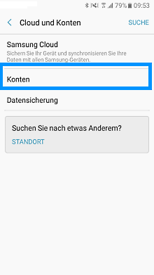 Samsung Galaxy S8/S8 +, neues/vorhandenes Samsung Konto einrichten