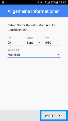 Samsung Galaxy S8/S8+, neues/vorhandenes Google Konto einrichten