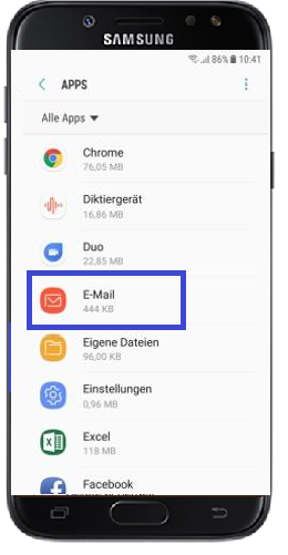 Wie kann ich die App-Berechtigungen bei meinem Galaxy J5 (2017) DUOS ändern?