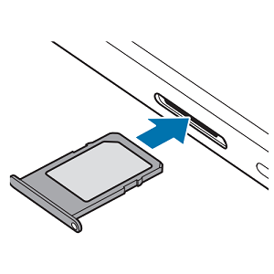 Samsung Galaxy J5 DUOS SIM Karte einsetzen, Schritt 4
