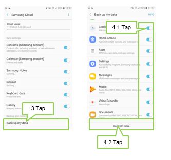 Using Samsung Cloud