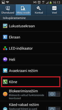 Valige Kõne.