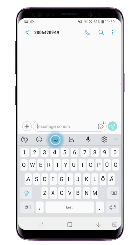 Valige emotikon My Emoji kleebiste seast