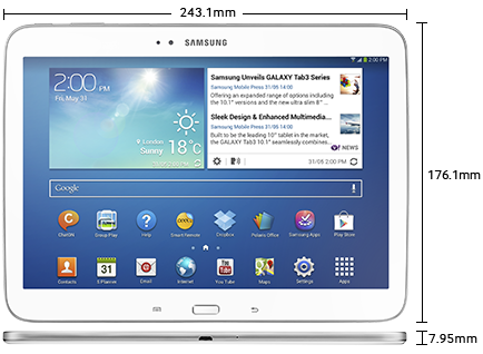 Galaxy Tab3 10.1: ¿Qué conectividades tiene?