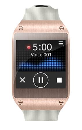 Galaxy Gear: ¿Puedo tomar notas con el reloj sin usar el teléfono?