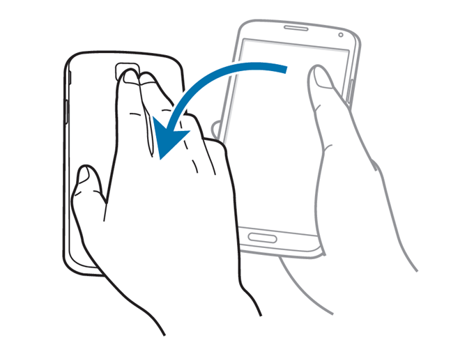 Galaxy S5: ¿Qué movimientos y gestos puedo usar con mi teléfono?