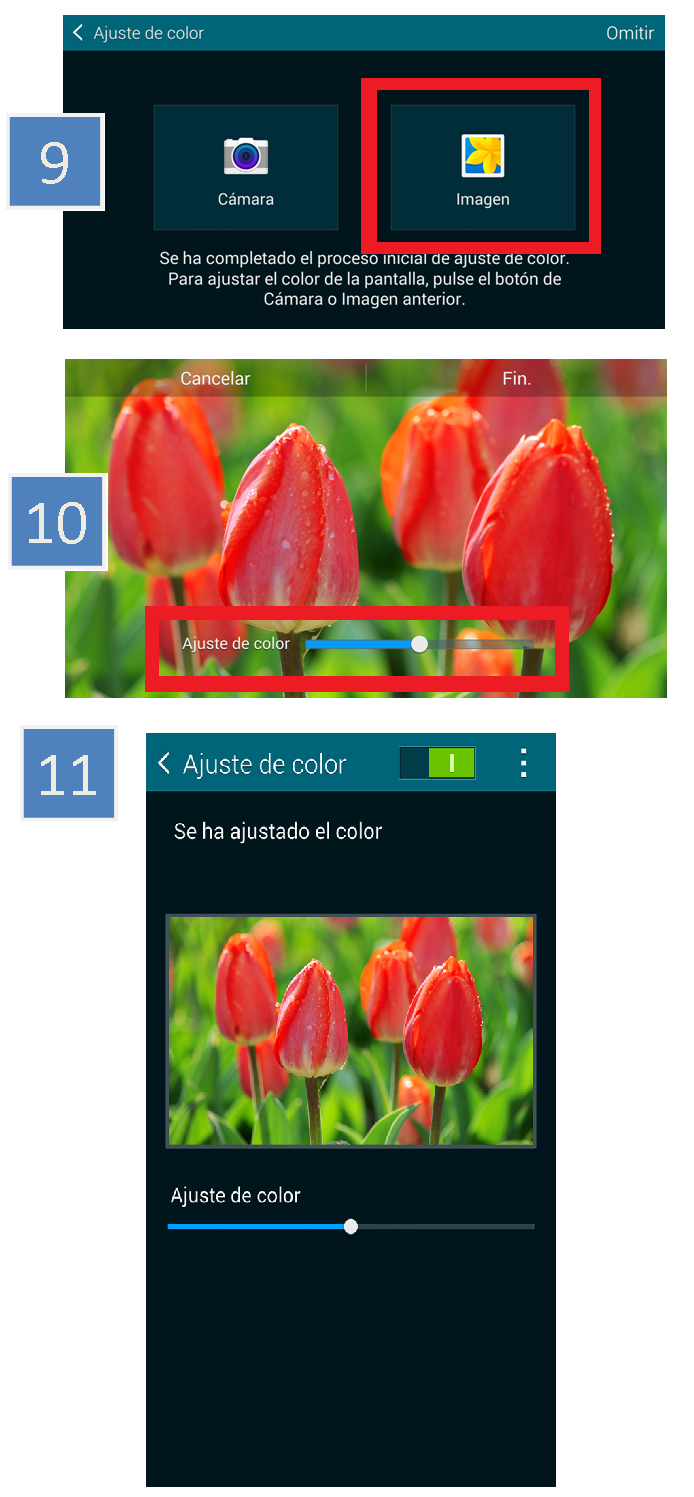 Galaxy S5: ¿Cómo ajustar los colores de la pantalla si tenemos dificultad para ver?