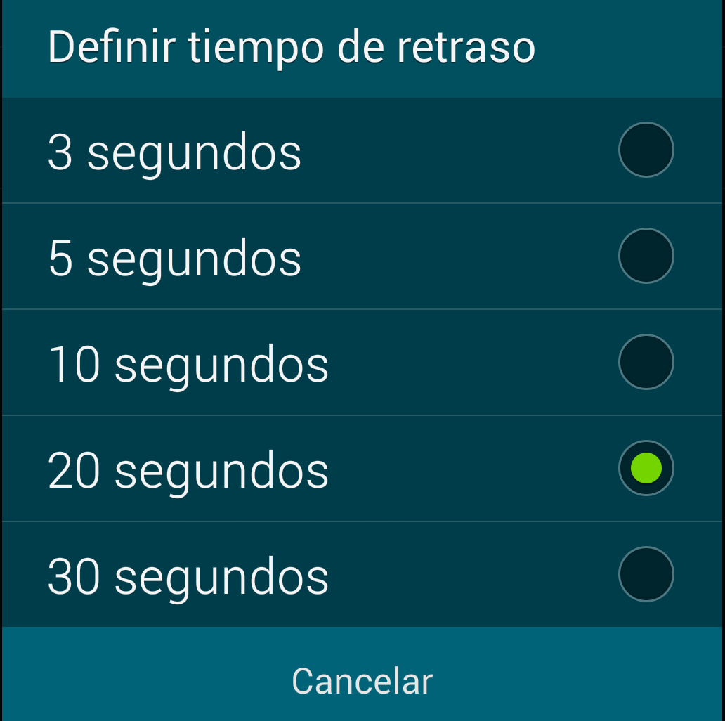 Galaxy S5: Retraso de envío del mensaje. ¿Qué es y cómo lo activamos?