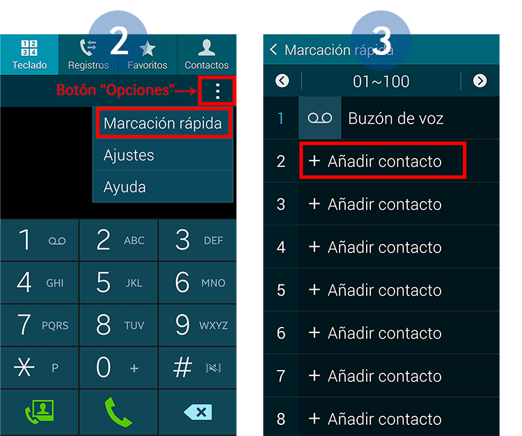 Galaxy S5: Marcación rápida. ¿Qué es y cómo asignar un contacto?