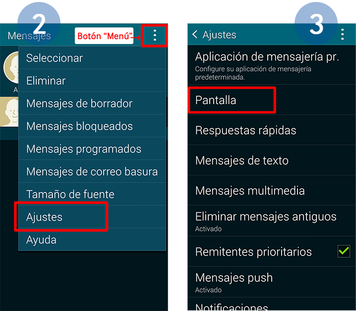 Galaxy S5: Fondo de los mensajes. ¿Cómo lo cambiamos?