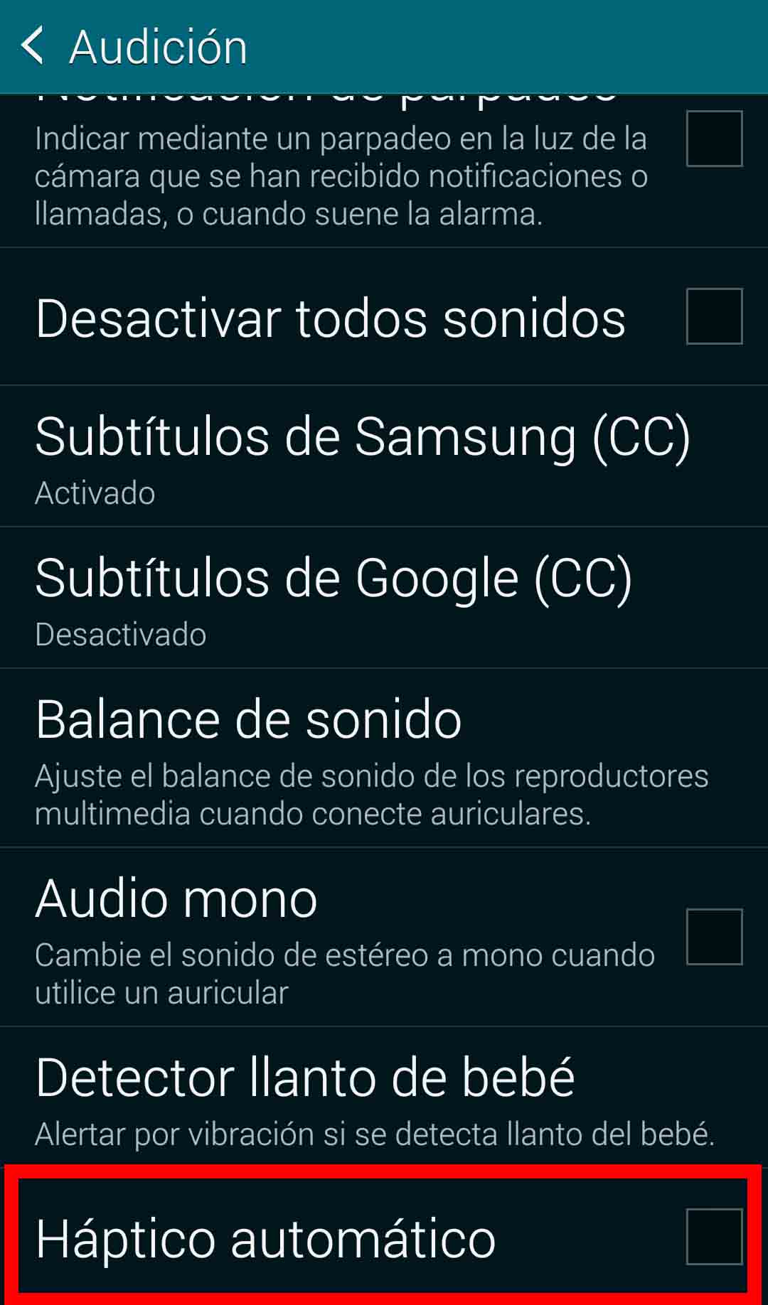 Galaxy S5: ¿Qué es Háptico Automático y cómo activarlo?