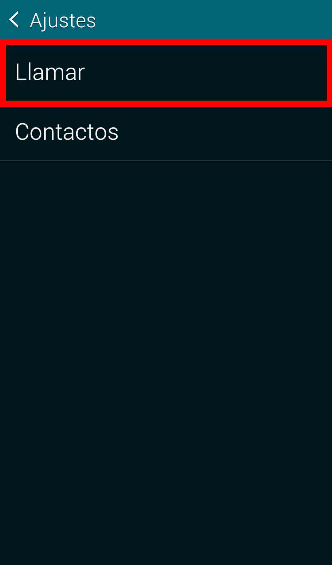 Galaxy S5: Hacer que las notificaciones suenen o vibren