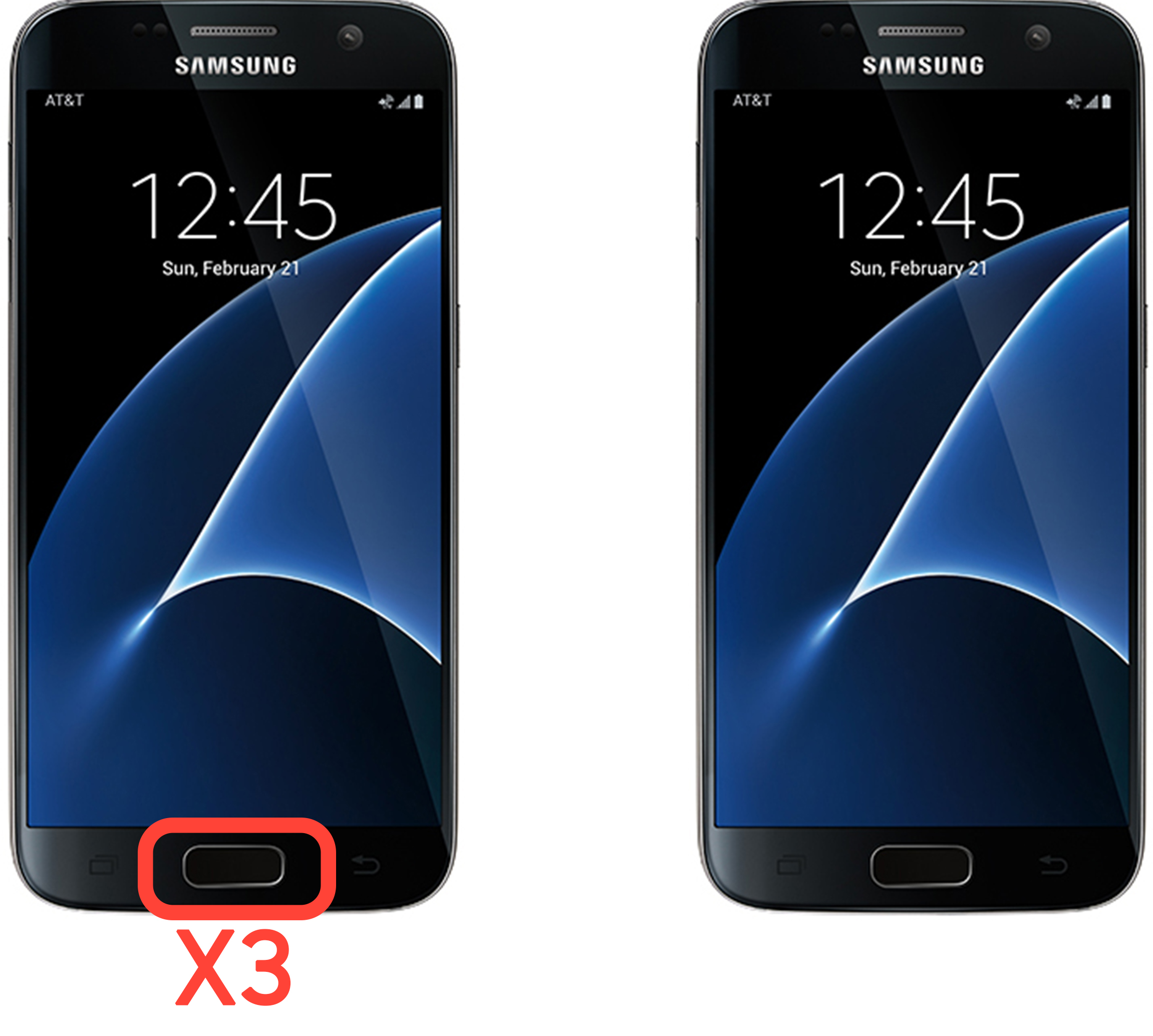 Galaxy S7 nos permite establecer accesos rápidos de accesibilidad