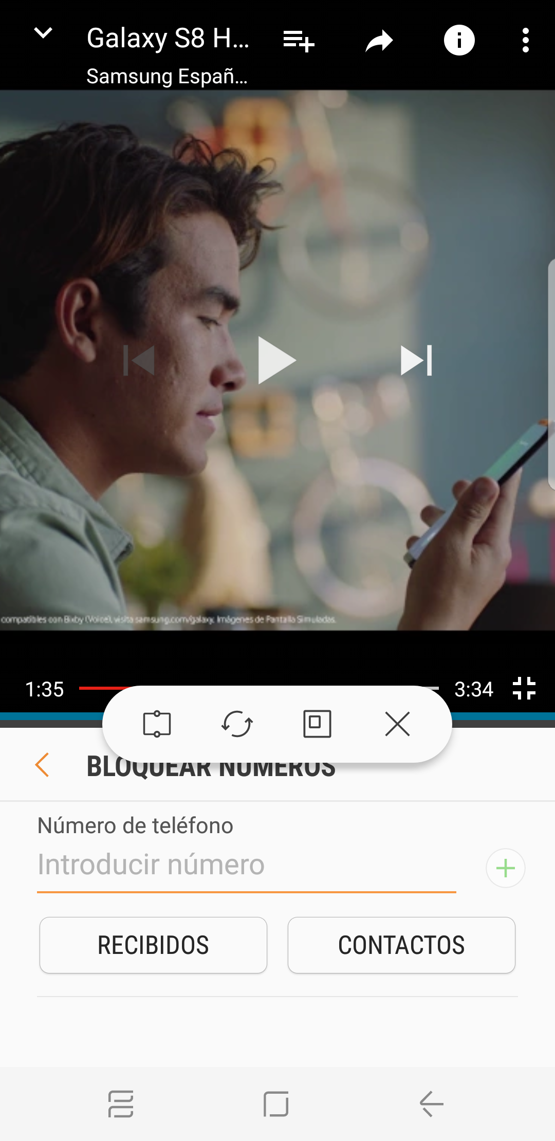 Ver dos aplicaciones a la vez