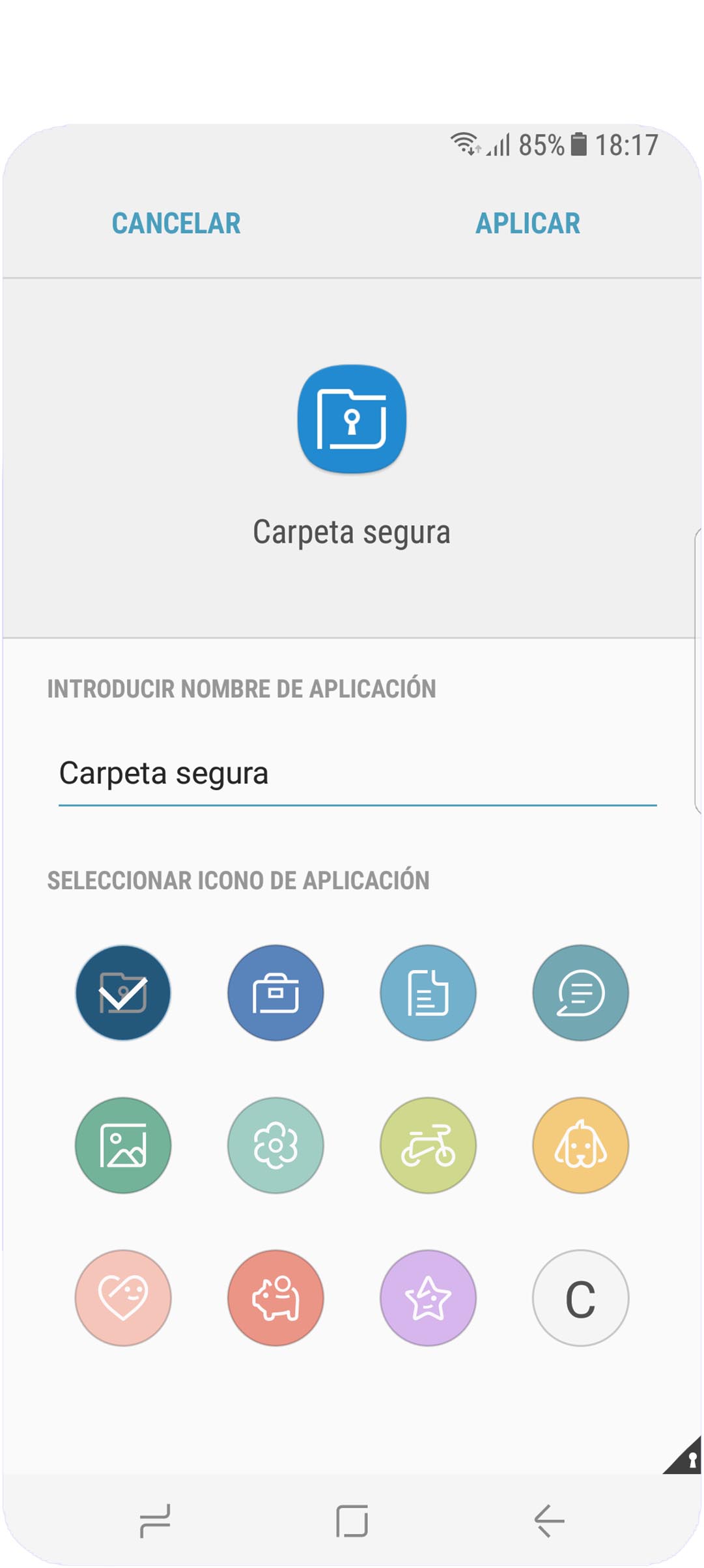 Carpeta Segura