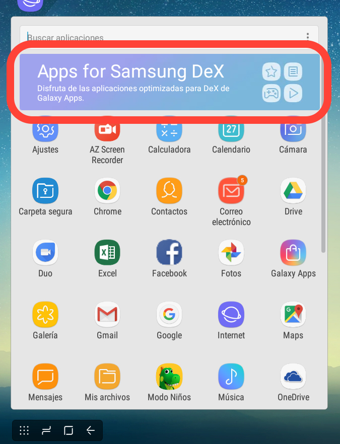 Ha desaparecido el anuncio de las aplicaciones para DeX: ¿por qué?