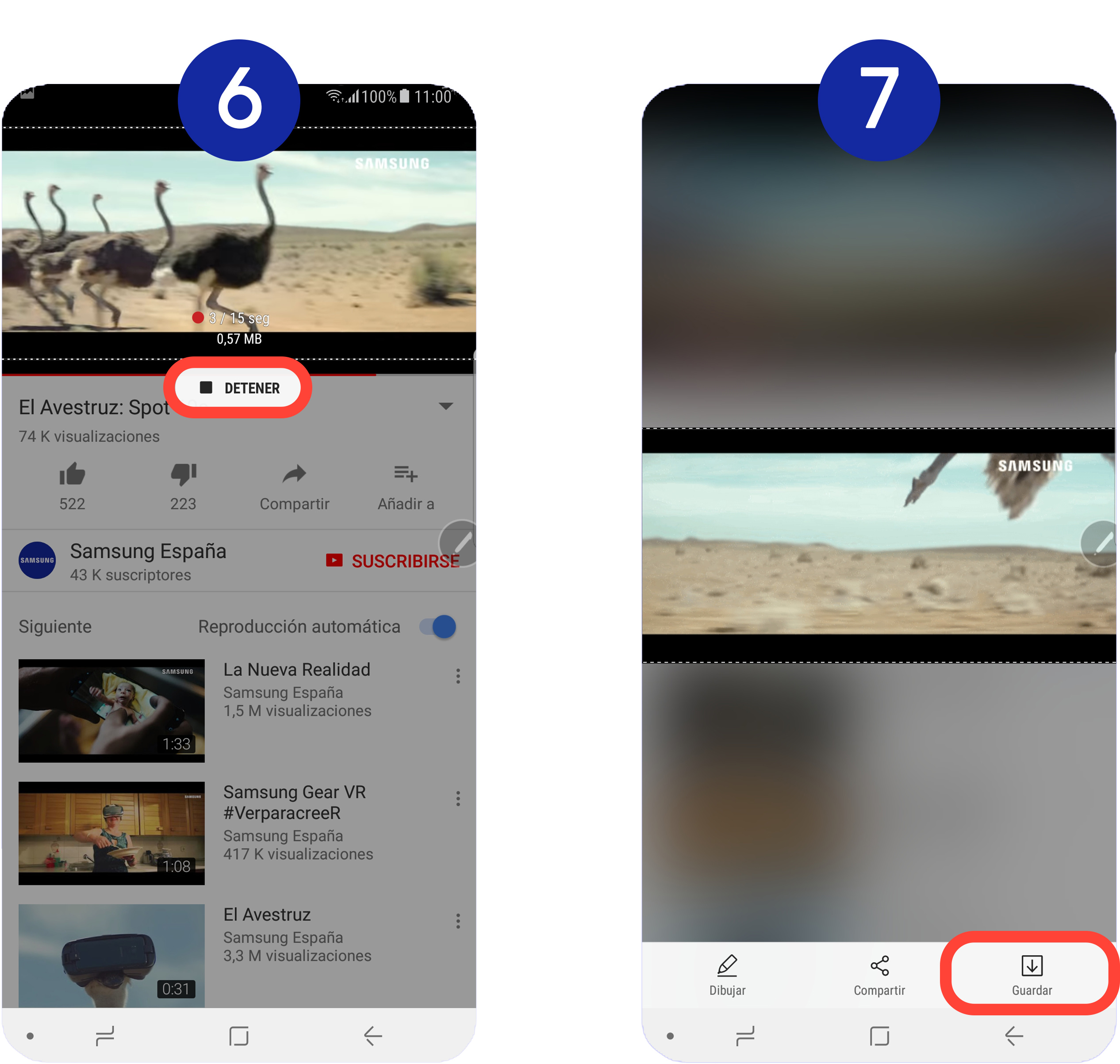 ¿Cómo capturar una parte de la pantalla para crear un GIF?